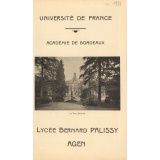Prospectus du lycée Bernard Palissy d'Agen. 