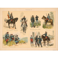 Planche N° 1 : Uniformes en France