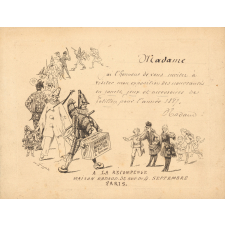Carton d'invitation : Maison Nadaud
