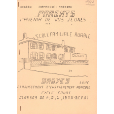 L'École familiale rurale de Droyes.