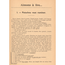 Aimons à lire... livre de lecture à l'usage des cours moyen (2è année) et cours supérieur (1re année) (Préparation au CEP)