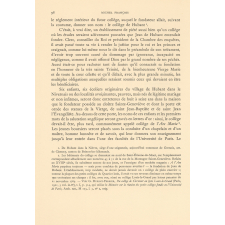 Les statuts du collège de Hubant à Paris. Manuscrit des Archives nationales.