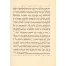 Les statuts du collège de Hubant à Paris. Manuscrit des Archives nationales.
