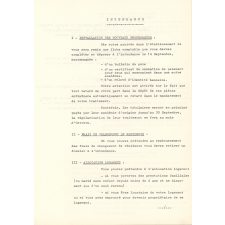 C.E.S. Jean Zay de Sotteville-lès-Rouen. Carnet d'accueil. Rentrée 1973. 