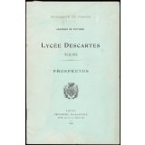 Prospectus du Lycée Descartes de Tours. 