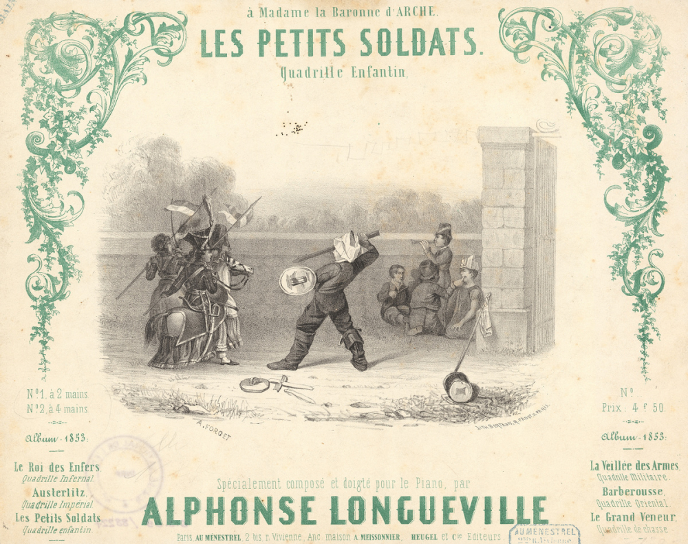 Les petits soldats : Quadrille enfantin