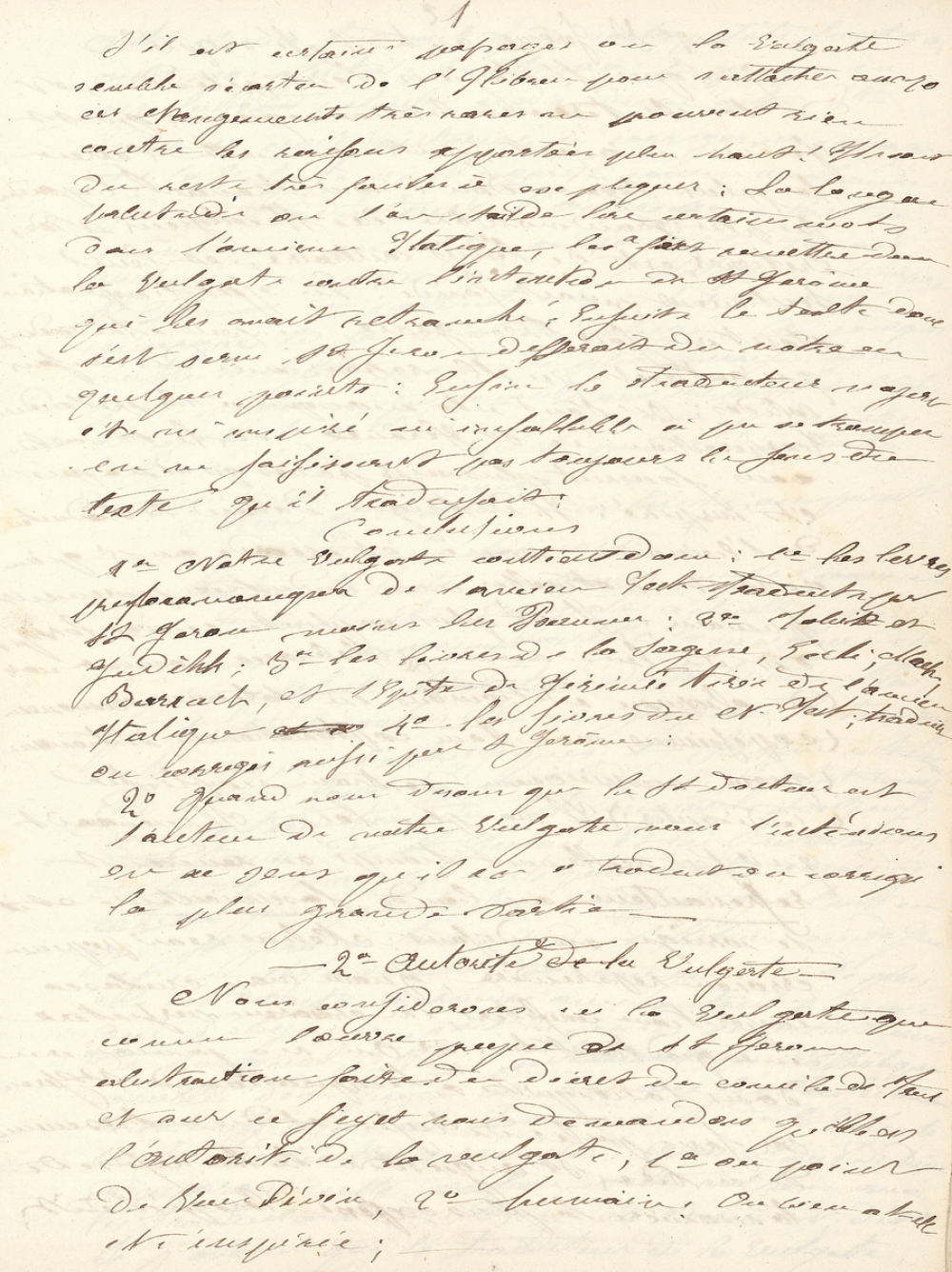Etude de la Bible