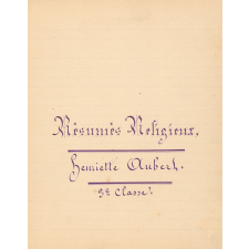 Résumés religieux