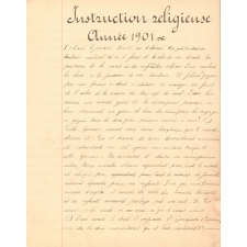 Instruction religieuse
