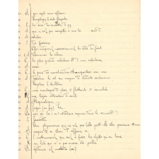 Questions françaises
