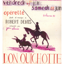 Don Quichotte : opérette