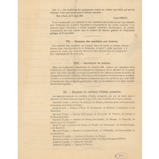 Communications administratives à Messieurs les Instituteurs publics et à Mesdames les Institutrices publiques du département.