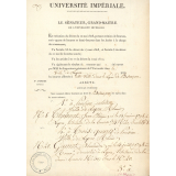 Nomination de boursiers à Lyon pour le lycée de Besançon.