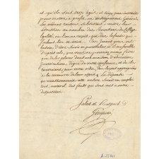 Lettre au sujet des enfants de Toussaint Louverture
