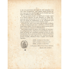 Archevêché de Paris. Collecte en faveur du petit séminaire. 