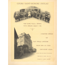 Cours Saint Honoré d'Eylau.