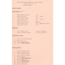 Lycée d'enseignement professionnel de Senlis. Bulletin de rentrée. Réglement intérieur.