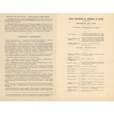 Prospectus de l'École Supérieure de Commerce de Rouen. 
