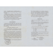 Institution des dames de Sainte-Clotilde. Prospectus. 