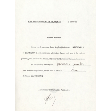 Lettre aux parents d'élèves de l'école Paul
Langevin