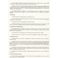 Règlement intérieur