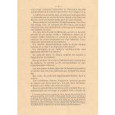 Université de France - Académie de Paris - Lycée Janson de Sailly - Rue de la Pompe, 106 - Paris-Passy - Prospectus - Avril 1894