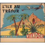 L'Île au trésor : Album à colorier offert par Viandox