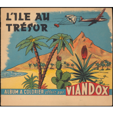 L'Île au trésor : Album à colorier offert par Viandox