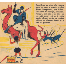 Plaquette publicitaire Chocolat Menier