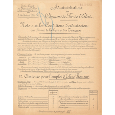 Ecole Spéciale des Travaux Publics, du Bâtiment et de l'Industrie. Avis de concours de diverses administrations. 1913-1914. 