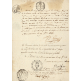 Certificat de scolarité. 