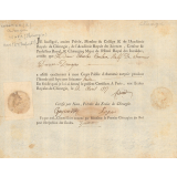 Certificat de scolarité. 