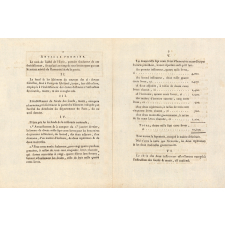 Loi Relative à M. l'Abbé de l'Epée, & à son établissement en faveur des Sourds & Muets.