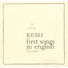 First songs in english. 4