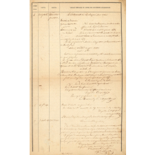 Académie départementale du Pas-de-Calais. Commune de Guines. Registre d'ordre et de correspondance.