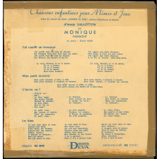 Chansons enfantines pour mimes et jeux. .