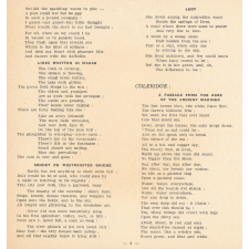 The romantic Poets (I)