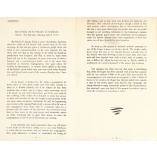 XVIIIth Century Prose (I)