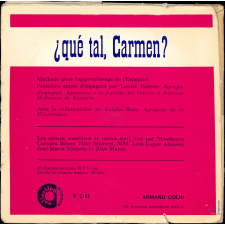 ¿Qué tal, Carmen? : espagnol grands commençants. 1er livre