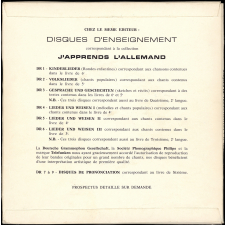 J'apprends l'allemand : disques de prononciation : classe de quatrième (2e langue)
