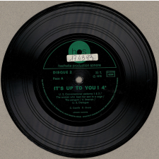 It's up to you! 4e. Disque 2, U 2, U 3