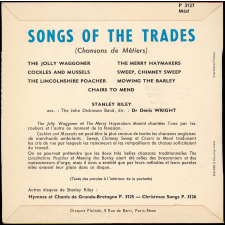 Songs of the Trades = chansons de métiers