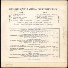 Chansons populaires et folkloriques