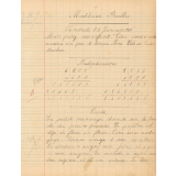 Cahier journalier