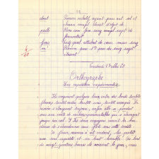 Cahier de français