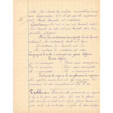 Cahier journalier