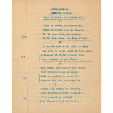 Livret de chants
