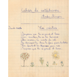 Cahier de catéchisme
