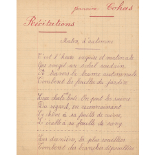 Récitations
