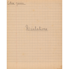 Récitations